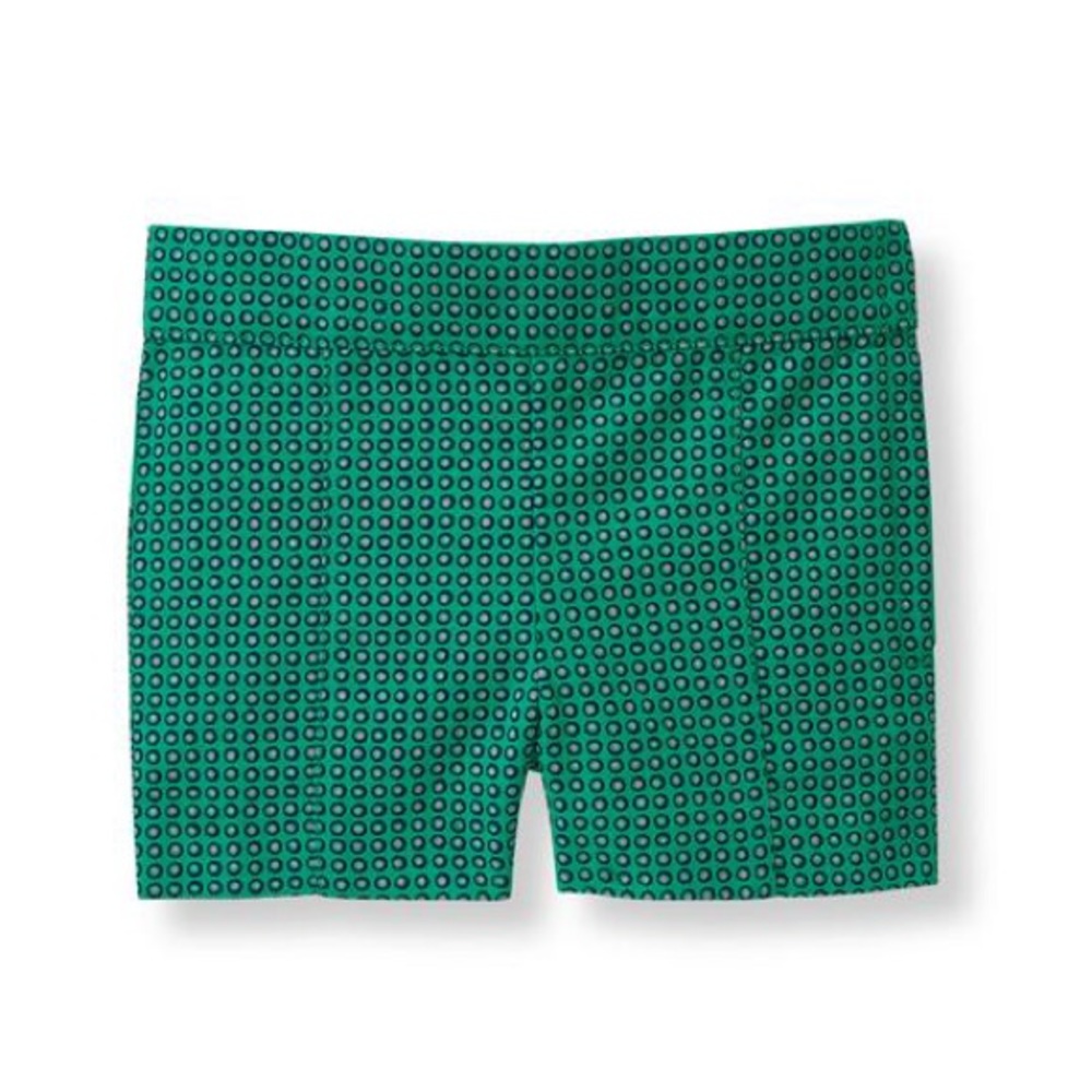 🍩Janie and Jack Girls Dot Short Green Size 3-6 M - Picture 1 of 6